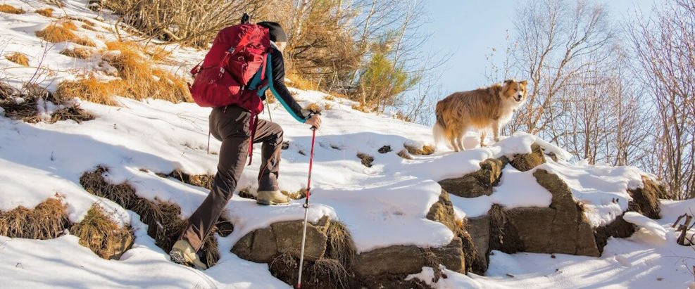 walking in colder temperatures